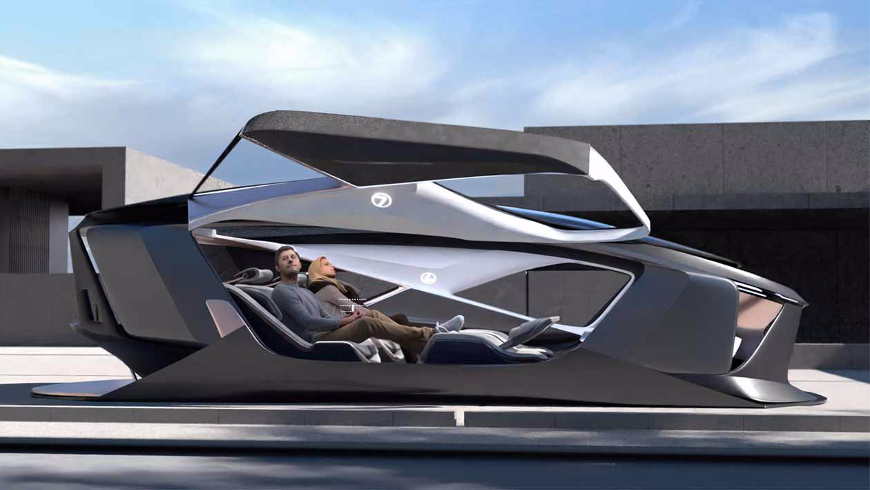 2040 Lexus Vision In-season, (Bangning An)