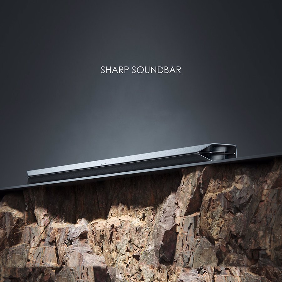 Sharp Soundbar by Pininfarina