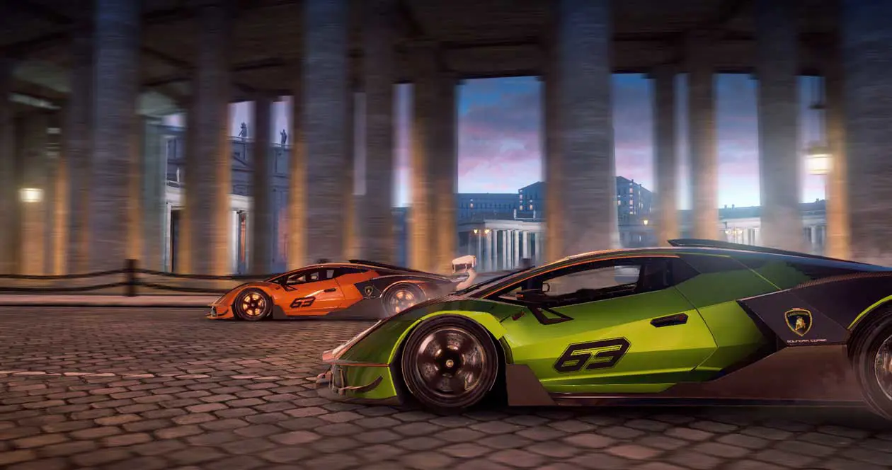 Lamborghini Hypercar Essenza SCV12 nel videogioco Asphalt 9: Legends