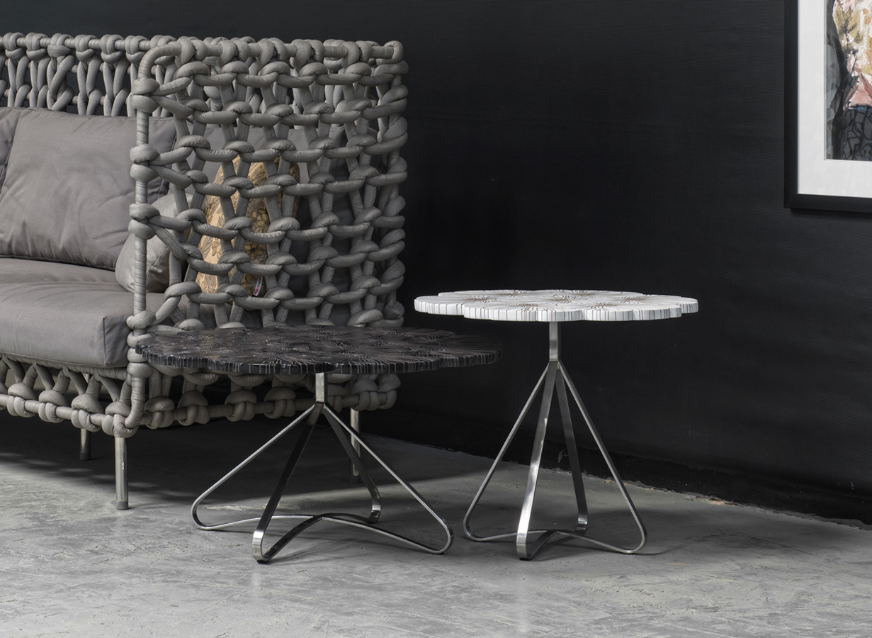 Tavolini Bouquet (coffee e end table), design by Kenneth Cobonpue