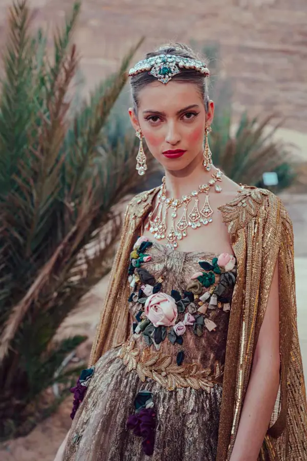 Dolce&Gabbana Alta Moda, Alta Sartoria e Alta Gioielleria sfilata a AlUla