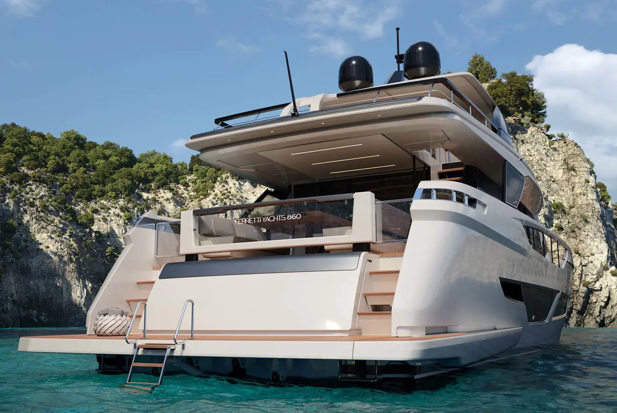 Ferretti Yachts 860