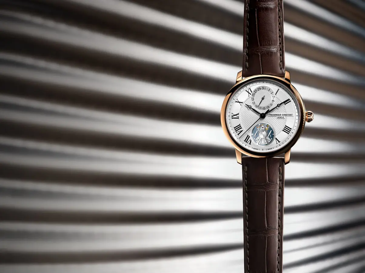 Frederique Constant. Slimline Monolithic Manufacture.