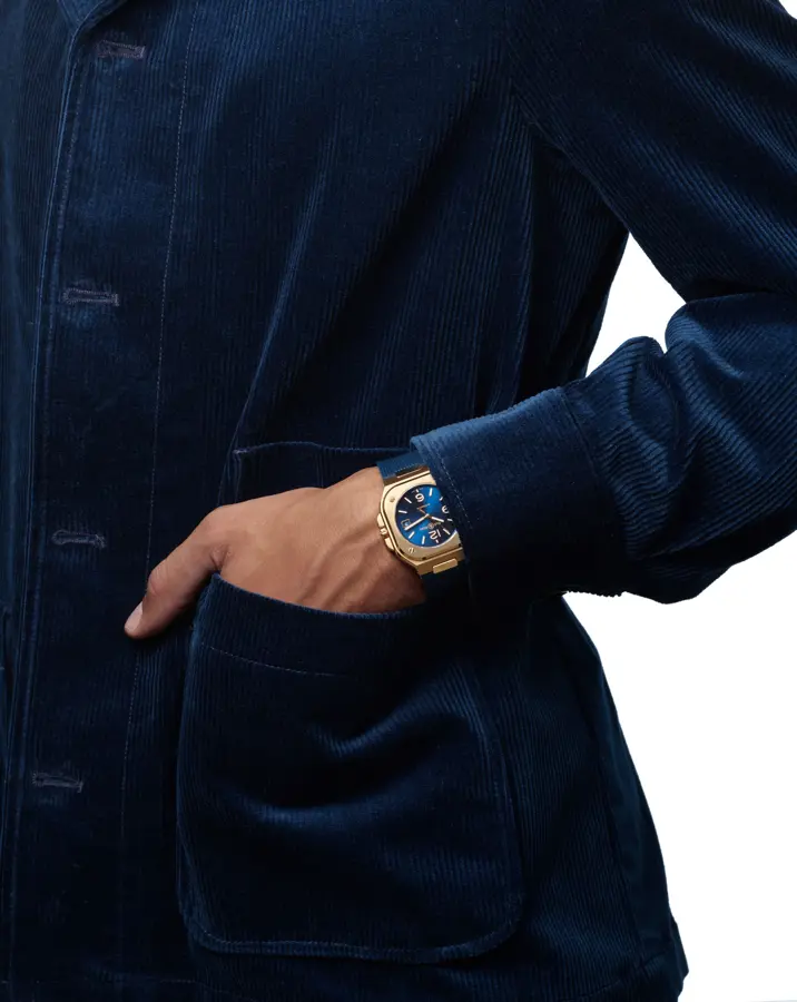 Orologio BR 05 Blue Gold di Bell & Ross