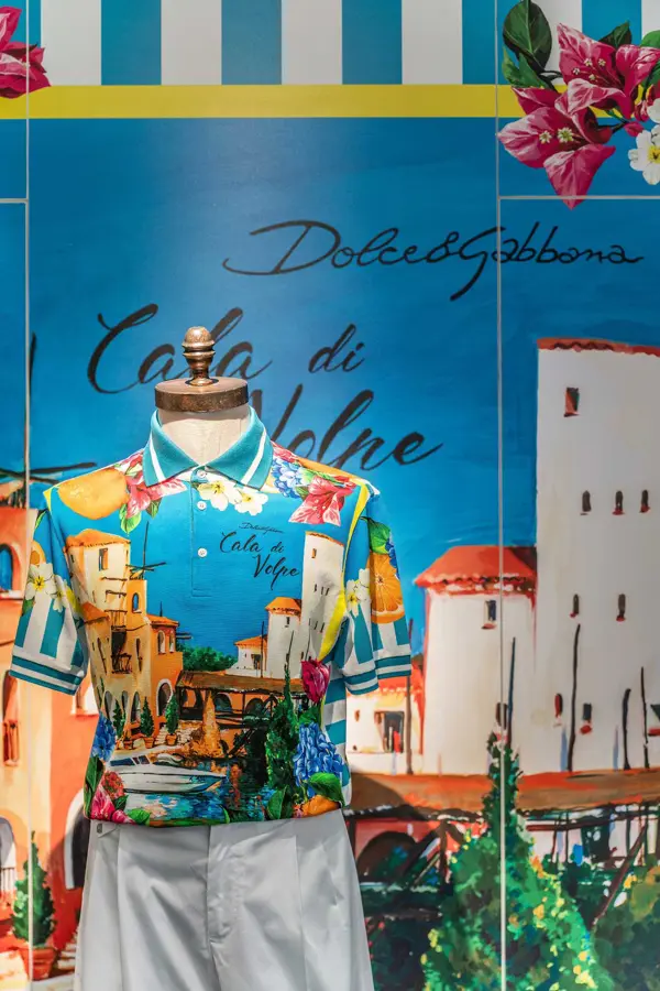 Pop-up store Dolce & Gabbana presso l'Hotel Cala di Volpe