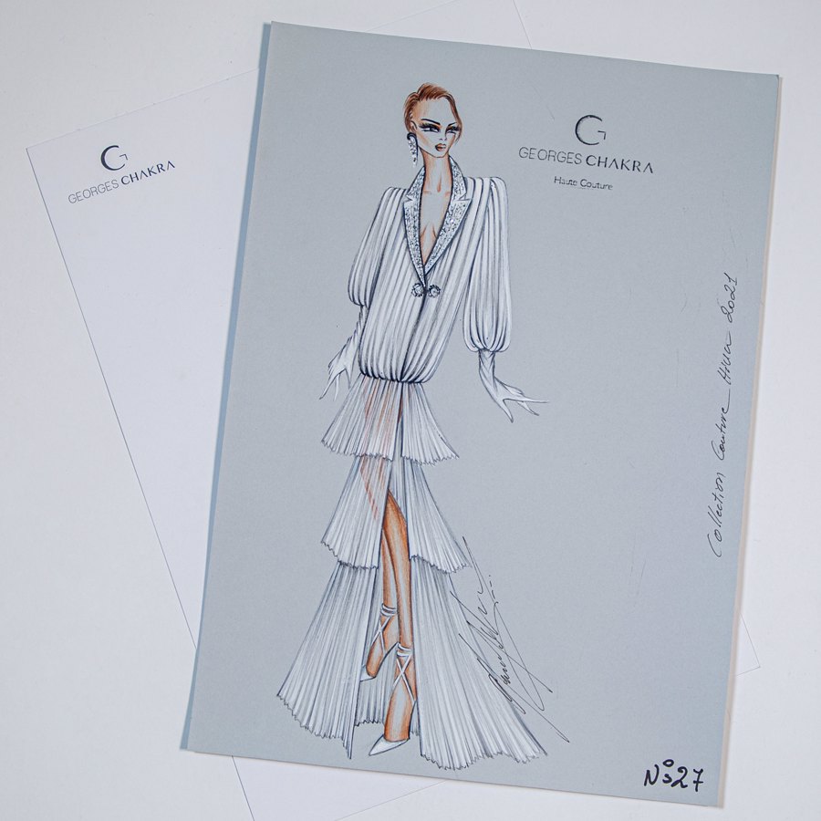 Georges Chakra: Couture Collection Autunno Inverno 2020-2021.