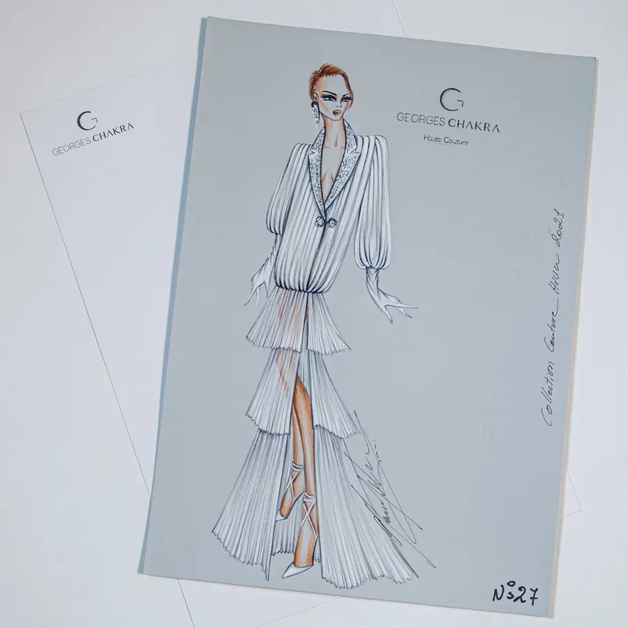 Georges Chakra: Couture Collection Autunno Inverno 2020-2021.