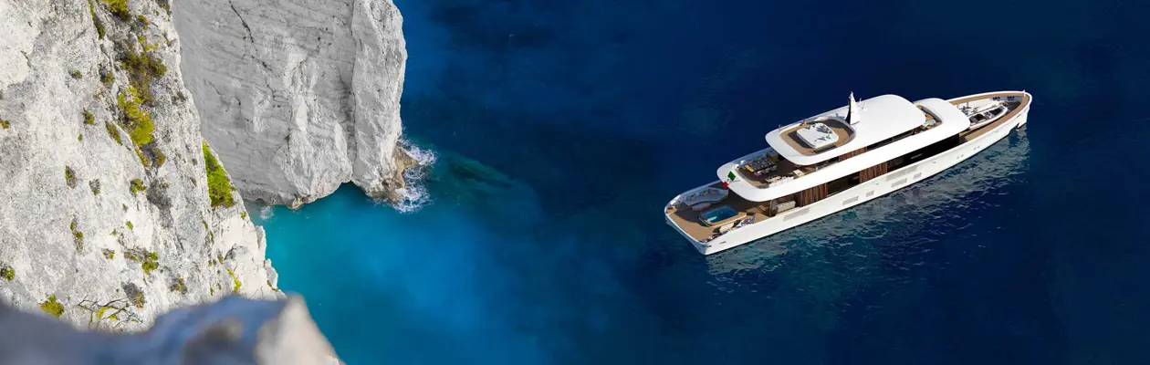 Benetti B.Neos The Soul of Silence, il superyacht ibrido da 40,6 metri
