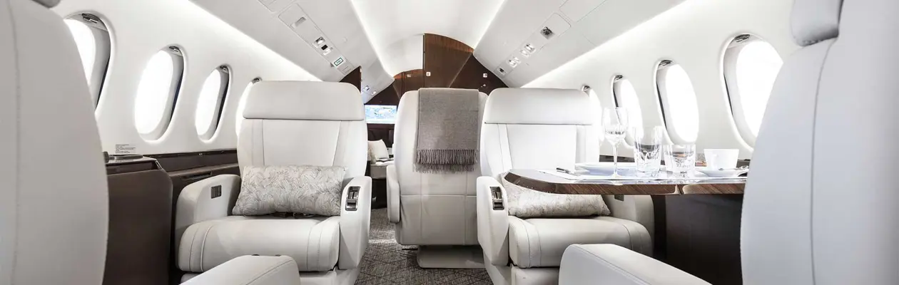 Il nuovo Falcon 900LX entra nella flotta di Luminair