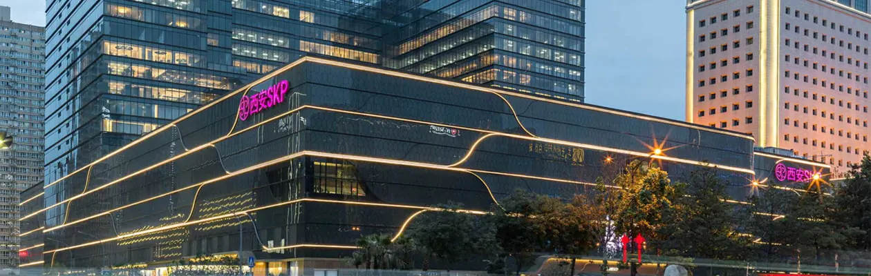 Due nuovi Mall di lusso in Cina firmati Vudafieri-Saverino Partners