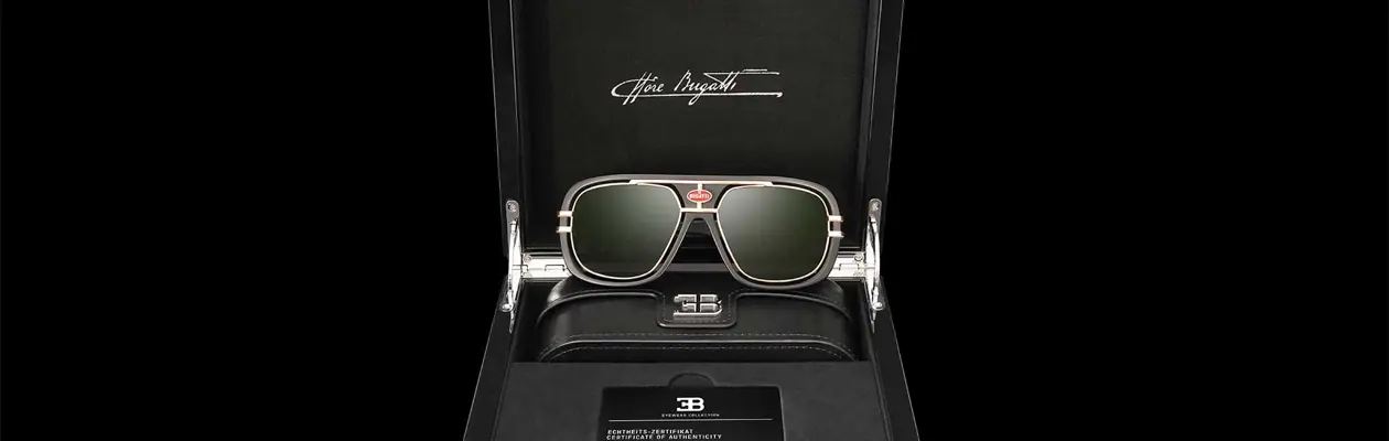 La prima collezione di occhiali Bugatti