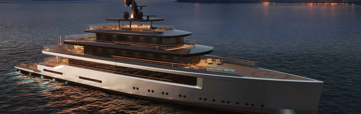 Il 70mt Milano di Tankoa Yachts