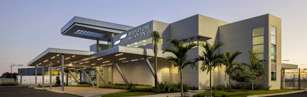 Signature apre un nuovo terminal privato a Palm Beach