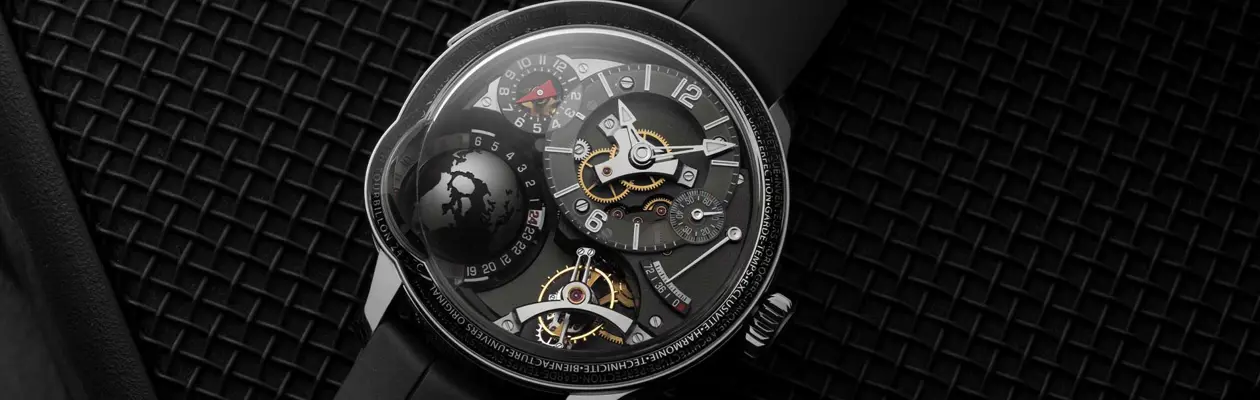 GMT Earth: il segnatempo in titanio di Greubel Forsey