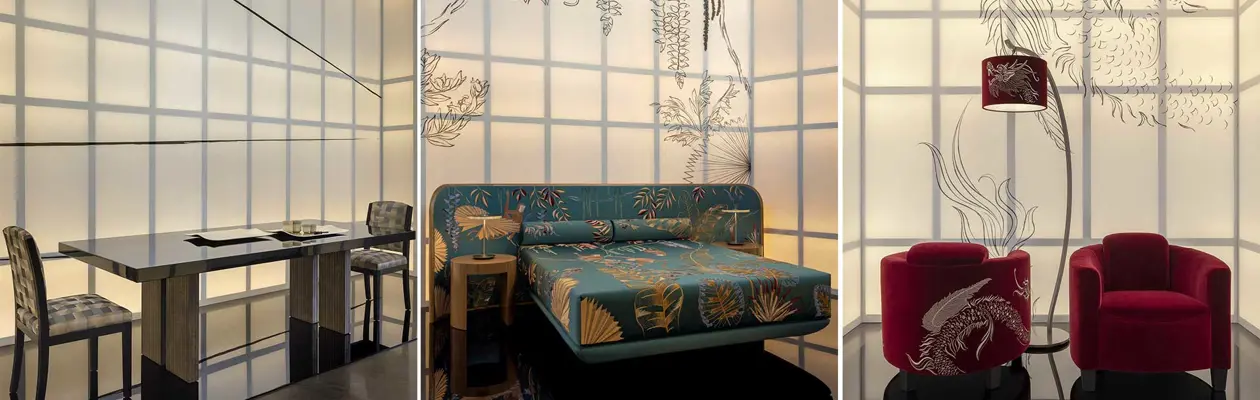 Inchiostri d’Oriente, la nuova collezione Armani/Casa