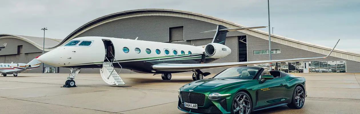 Bentley Bacalar ispira aerei di lusso su misura con Flexjet