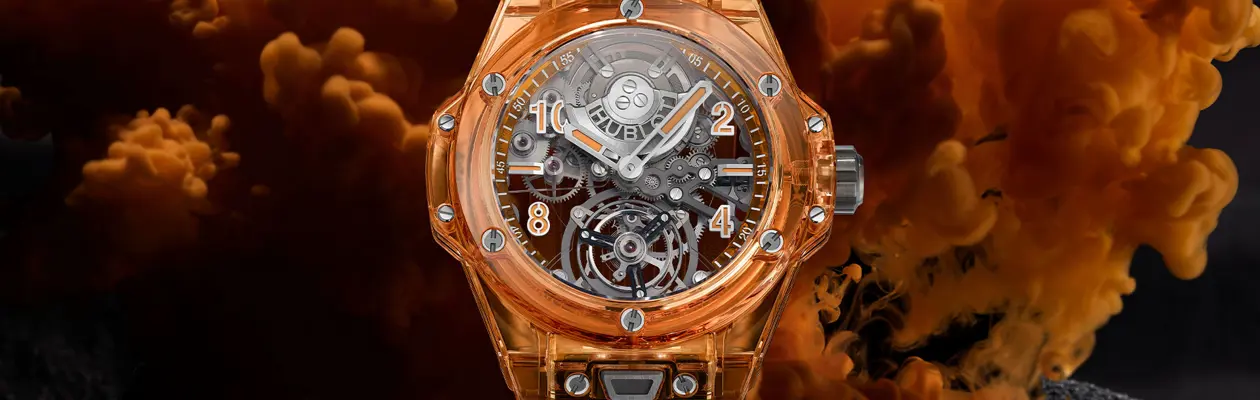 Big Bang Tourbillon Automatic Orange Sapphire