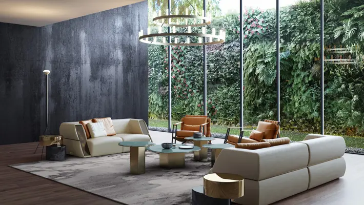 Il living Roadster firmato Tonino Lamborghini Casa