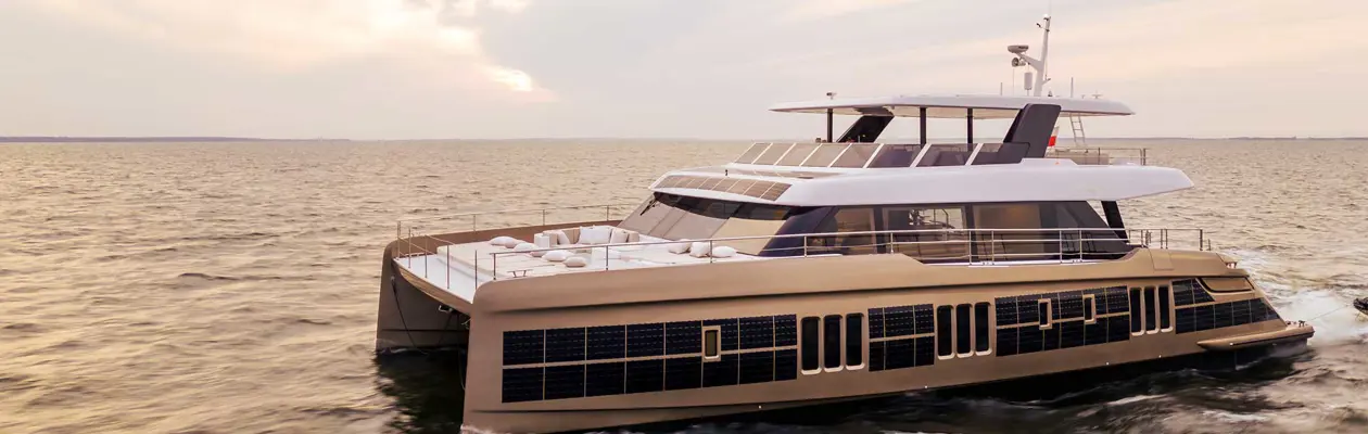Il catamarano di lusso elettrico 80 Sunreef Power Eco Sól