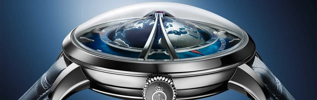 Il Globetrotter Platinum di Arnold & Son