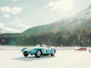 Auto da sogno a the I.C.E. St. Moritz