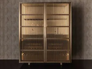 Midnight, il nuovo versatile mobile bar Armani/Dada