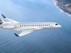 Bombardier Global 8000 autorizzato ad atterrare al London City Airport