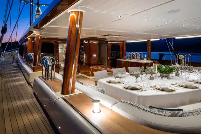 Il superyacht a vela Simena