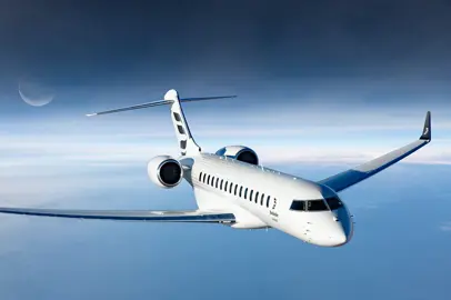 Bombardier Global 8000 stabilisce un nuovo record di velocità tra Los Angeles e Farnborough