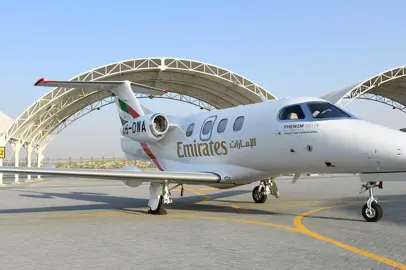 Servizio jet su richiesta con Emirates