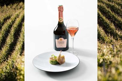 Il millesimato 2011 del Comtes de Champagne Rosé di Taittinger