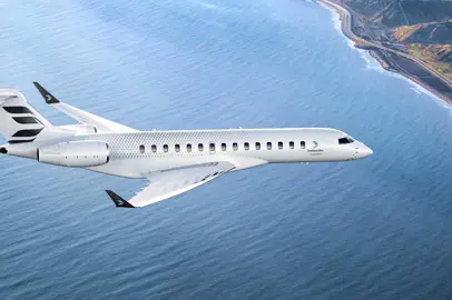 Bombardier Global 8000 stabilisce un nuovo primato nel comfort in volo