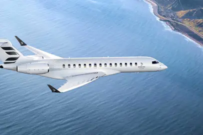 Bombardier Global 8000 autorizzato ad atterrare al London City Airport