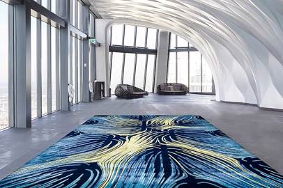 I tappeti di Zaha Hadid Architects per Illulian al Salone del Mobile