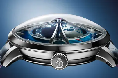 Il Globetrotter Platinum di Arnold & Son