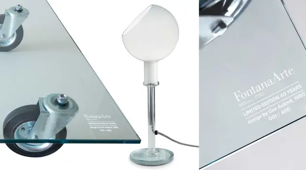 FontanaArte presenta le esclusive Limited Edition 2020 