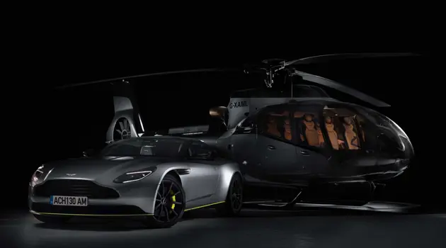 Il nuovo ACH130 in una splendida Aston Martin Edition