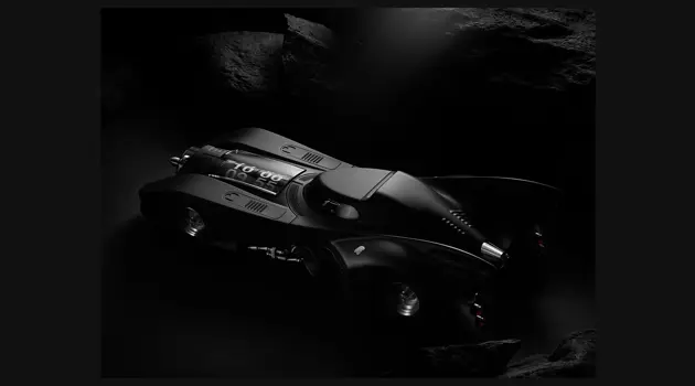 Batmobile Desk Clock