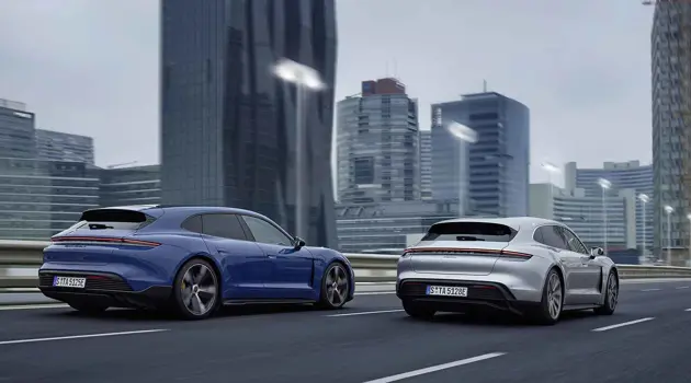 La nuova Taycan Sport Turismo