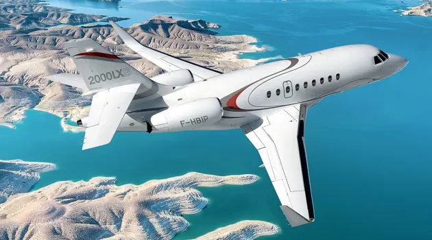 Falcon 2000LXS il jet più popolare per i viaggi business