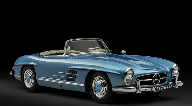 RM Sotheby's porta l'ex-Juan Manuel Fangio Mercedes-Benz 300 SL Roadster sul mercato
