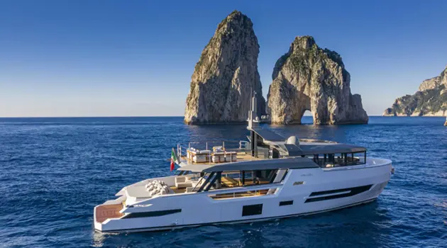 Arcadia Yachts: Sherpa 80 XL selezionato nell'Adi Design Index 2020