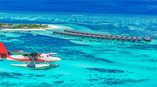 Nuova lounge al terminal degli idrovolanti alle Maldive