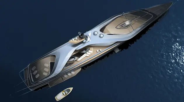 Kairos, il nuovo superyacht disegnato da Pininfarina per Oceanco