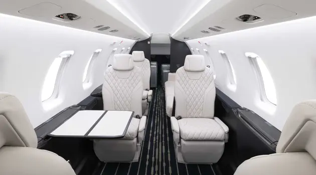 Internet ad alta velocità sul PC-24 di Pilatus