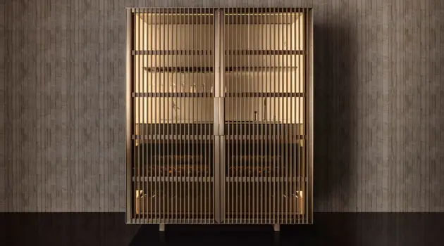 Midnight, il nuovo versatile mobile bar Armani/Dada