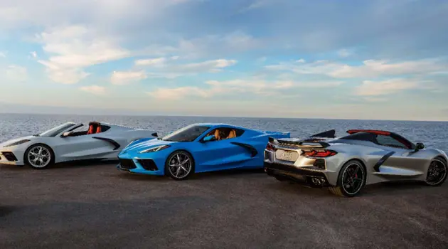 La supercar Chevrolet Corvette Stingray