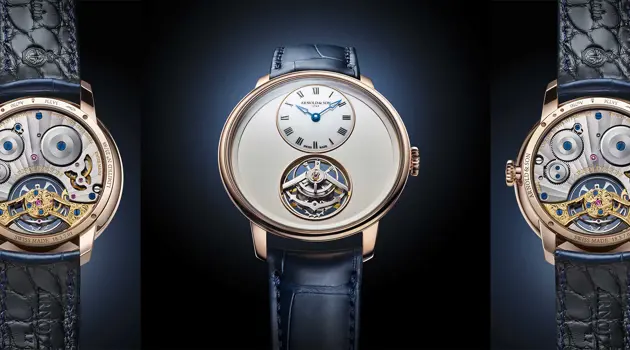 L'Ultrathin Tourbillon Gold di Arnold & Son