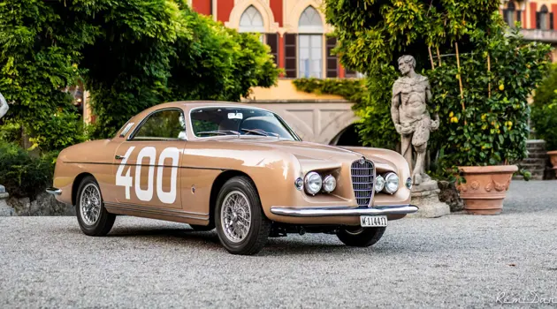 Una rarissima Alfa Romeo 1900 C Sprint Ghia Supergioiello