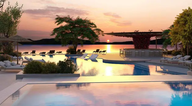 Il lussuoso W Costa Navarino in Grecia